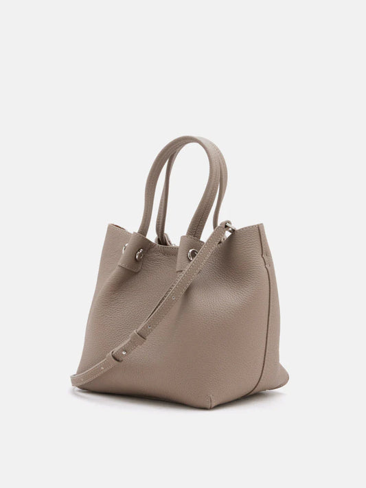 PAZZION, Jil Top Handle Bag, Grey